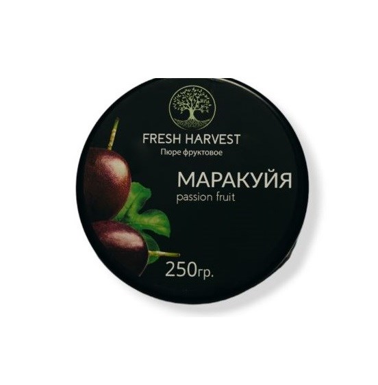 Пюре МАРАКУЙЯ 250г "Fresh Harvest", замороженное 12891 - фото 13502