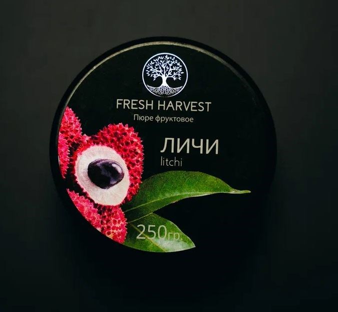 Пюре ЛИЧИ 250г "Fresh Harvest", замороженное 76733 - фото 13587