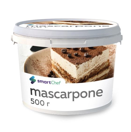 Сыр Mascarpone Smart Chef 80% 500г 116590 - фото 13849