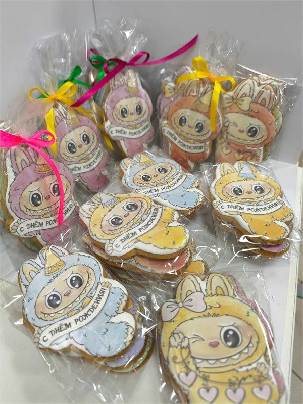 Лабубу Labubu Пряник имбирный, МИКС, , в ассортименте, 11х7 см 77592 - фото 14273