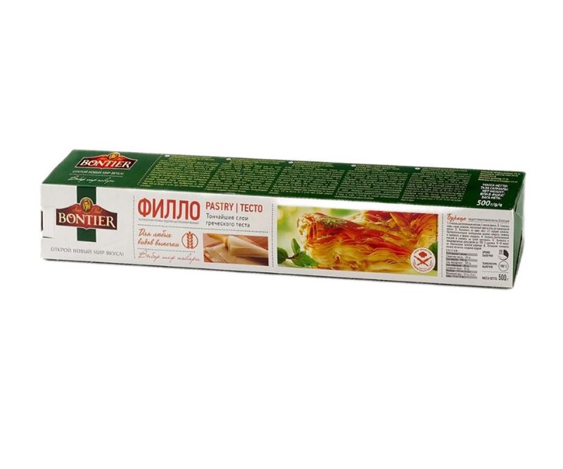 Тесто Bontier Филло 500г 14178 - фото 14344