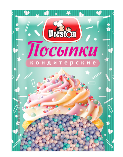 Посыпки "Бисер перламутровый " , 7г 59833