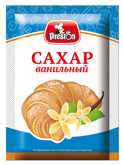 Сахар ванильный 15г Preston 33328