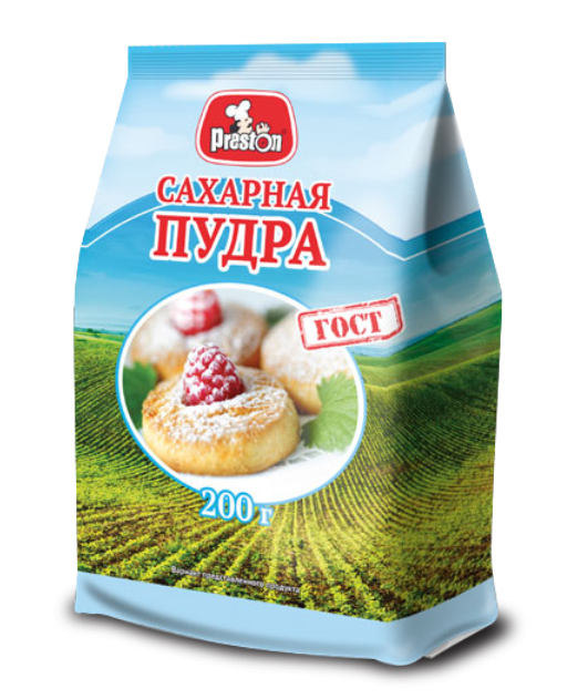 Сахарная пудра 200г Preston 38695