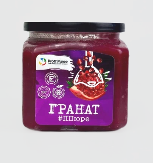 Замороженное пюре ГРАНАТ 500гр Proff Puree 42781