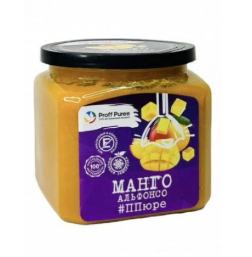 Замороженное пюре МАНГО 500гр Proff Puree 42821