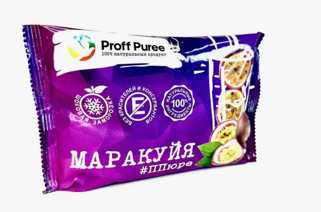 Замороженное пюре МАРАКУЙЯ 250гр Proff Puree 42931
