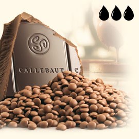 Молочный шоколад "Callebaut" 50г 33,6%, Бельгия 75429 - фото 7791