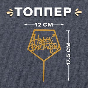 {{productViewItem.photos[photoViewList.activeNavIndex].Alt || productViewItem.photos[photoViewList.activeNavIndex].Description || 'Топпер  «happy birthday», акрил, цвет золотой 10х16см'}}