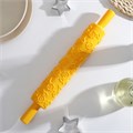 Скалка кондитерская «Цветочки», 37 см, фактурная 114607 - фото 10122 Скалка кондитерская «Цветочки», 37 см, фактурная 114607 - фото 10122