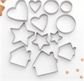 Стальные вырубки «Домик. Круг. Сердце. Звезда», 12 шт 7404b768-f057-4b5b-ae11-fb070e180fe1 - фото 10265