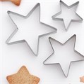 Стальные вырубки "звёзды" 3шт, 6,5×5,5×1,5 см 5d72c739-d676-4b7b-93ac-37d64aa3c4e2 - фото 10274