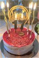 Топпер «happy birthday», круг,  серебро 11х17см 3960648 - фото 10669 Топпер «happy birthday», круг,  серебро 11х17см 3960648 - фото 10669