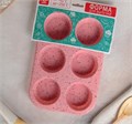 Форма для выпечки 26,5×18 см, 6 ячеек (d=7 см), цвет розовый гранит 4149341 - фото 11067 Форма для выпечки 26,5×18 см, 6 ячеек (d=7 см), цвет розовый гранит 4149341 - фото 11067