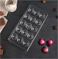 Форма для шоколада «Полусфера» d=3.5см, 28×14 см, 15 ячеек 392b6a1d-cfe1-4118-9b84-217d136e3e0d - фото 11355