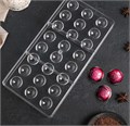 Форма для шоколада «Полусфера» d=3см, 27,5×13,5 см, 24 ячейки fbb599fb-57e4-4c19-9048-c15662679fe4 - фото 11361