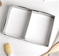 Форма раздвижная 15×25 - 27×48 см для выпечки кексов и тортов, с регулировкой размера 30477243 - фото 11442