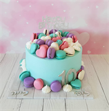 Пирожное макаронс ассорти  6х25г (замороженное) Дель Густо 114240 - фото 13472