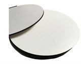Белая усиленная подложка из ЛМДФ, диаметр 36см, толщина 6мм 77004 - фото 14003