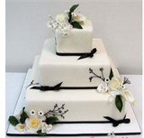 Белая усиленная подложка из ЛМДФ, диаметр 42х42см, квадрат, толщина 6мм 67141 - фото 14069