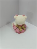 Мишка с розовым платьем h=6,5см d=5см вес= 90гр 77530 - фото 14140