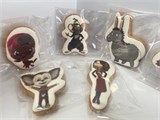 Пряник малый фигурный имбирный с пищевой печатью 4-8см (+- 3см) МИКС, 10-20гр (+-5гр) 77582 - фото 14150
