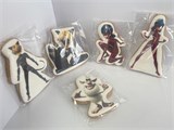Пряник средний фигурный имбирный с пищевой печатью 7-10см (+- 5см) 30-40гр (+-10гр)  МИКС 77596 - фото 14151