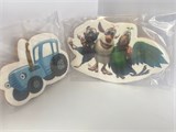 Пряник большой фигурный имбирный с пищевой печатью 11-22см (+- 5см) 50-100гр (+-20гр) МИКС 77594 - фото 14154