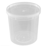Супница с Крышкой Прозрачная ПП D 112мм 500мл 111620 - фото 14350
