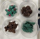 Ручной работы съедобные изделия из сахарной мастики и пищевого красителя. МИКС. Вес 5-10гр. Размер 1-3см. Кол-во 5-10шт. 49479 - фото 14356