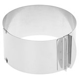 Форма "КРУГ РАЗДВИЖНОЙ" h10 см d16-30см, для выпекания и выкладки 605537