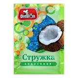 Кокосовая стружка голубая 40гр , Preston 33386