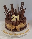 Форма силиконовый ЦИФРЫ большие, 28,5х16,5 см, высота цифры 5 см 2004309