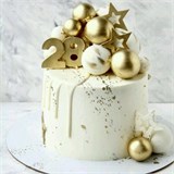 Сферы из шоколадной глазури "Набор ЗОЛОТОЙ", 100г, +-10г, 12 сфер, диаметр 2-5см 1006255