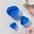 3 силиконовые капсулы «Риб. Сердце», 9×4 см, 7×3,5 см, 5×2,5 см, 30476932 - фото 4559