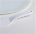 Блюдце стеклянное «Белое» d30см, с пластик. лопаткой 2846513 - фото 4821