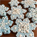 Вырубка пластиковая "Снежинка" 10 х 10 х 1 см 130477649 - фото 5328
