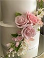 Композиция из сахарной мастики с 2-мя РОЗОВЫМИ РОЗАМИ, 18х26см 1151 - фото 5986 Композиция из сахарной мастики с 2-мя РОЗОВЫМИ РОЗАМИ, 18х26см 1151 - фото 5986