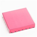 Коробка 15х15х3см РОЗОВАЯ с PVC крышкой 30476865 - фото 6190