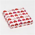 Коробка 16х16х3см "Сердечки" складная d9410011-da8e-498d-802b-0f0221a2c0aa - фото 6214
