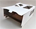 Коробка для торта С ОКНОМ И РУЧКАМИ 22х22х24см 76702 - фото 6416