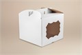 Коробка для торта С ОКНОМ И РУЧКАМИ 30х30х30см 75463 - фото 6445