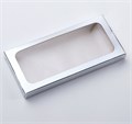 Коробка под плитку шоколада  17х8х1,4см СЕРЕБРО f3f0c2ef-79a2-4cb4-838b-f0ef3c58e8c1 - фото 6563