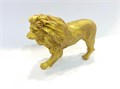 Лев из шоколадной глазури, золотой, высота 10см, длина 14см, ширина 6 см 76476 - фото 6947