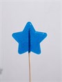 Леденец из изомальта "ЗВЕЗДА СИНЯЯ", на шпажке, d=5см, 10-15г, h=15-20см 77641 - фото 6968