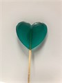 Леденец из изомальта "СЕРДЦЕ ЗЕЛЁНОЕ", на шпажке, d=5см, 10-15г, h=15-20см 30476966 - фото 6992