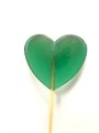Леденец из изомальта "СЕРДЦЕ ЗЕЛЁНОЕ", на шпажке, d=5см, 10-15г, h=15-20см 30476966 - фото 6996