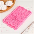 МОЛД СИЛИКОНОВЫЙ РОЗАРИЙ 17×10,5×1 см 4704412 - фото 7723