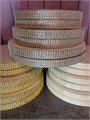 Подложка усиленная d=24см, h=23мм, золото\жемчуг, серебряные стразы по контуру 77678 - фото 8802 Подложка усиленная d=24см, h=23мм, золото\жемчуг, серебряные стразы по контуру 77678 - фото 8802