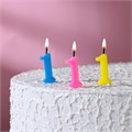 Свеча в торт на шпажке, цифра 1, СИНЯЯ, 4.5х2.5см e94e4b24-f6aa-45d1-84d9-127fd35b2e47 - фото 9450